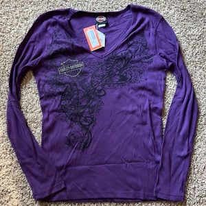 NWT Harley Davidson Long Sleeved Shirt Size L Large